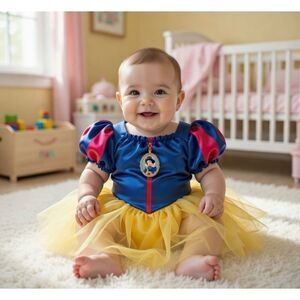Disney Classics Snow White Baby Infant Halloween Costume Months Princess